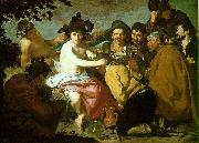 Diego Velazquez The Feast of Bacchus oil painting artist